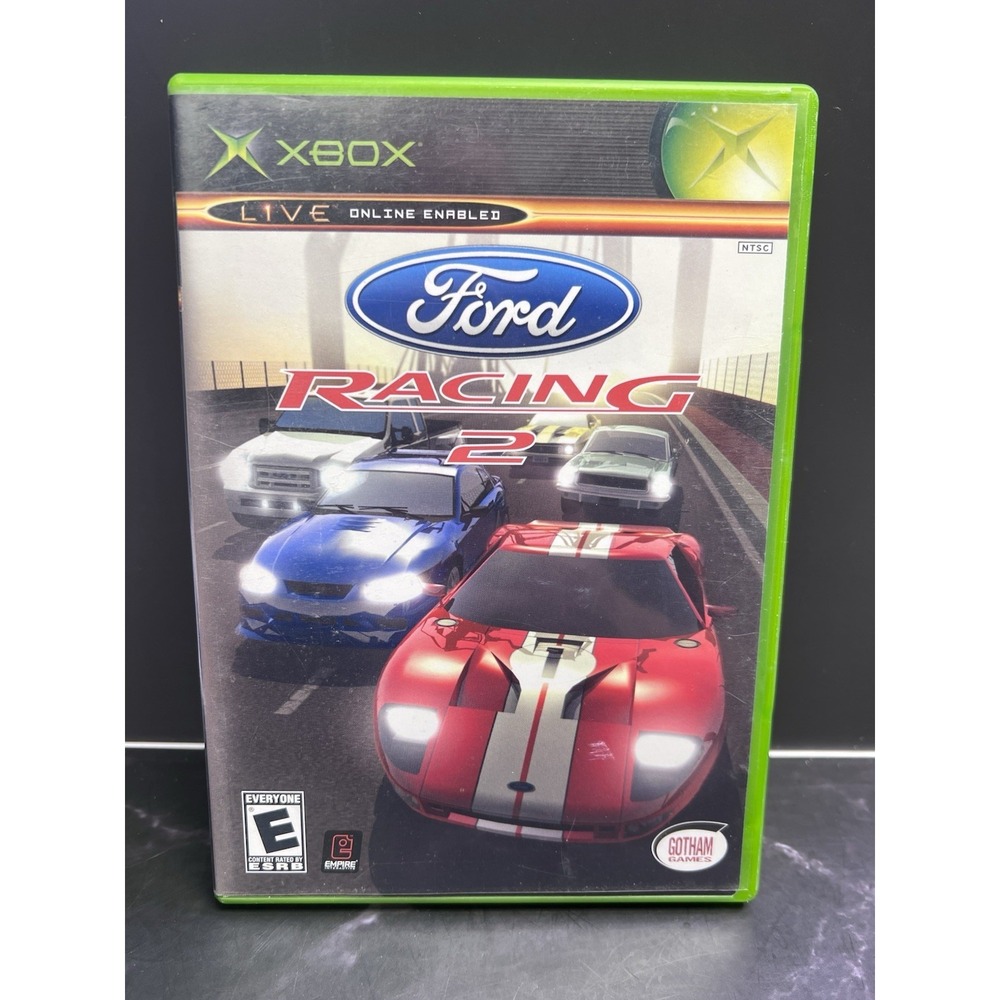 Ford Racing 2 (Xbox, 2003) Game Case Manual